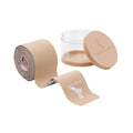 MUELLER Sports Medicine Typhoon Elite Kinesiology Therapeutic Tape, Quality Athletic Tape, Latex Free, 20 Pre-Cut I-Strips, 2" x 9.75" Each Strip, Beige