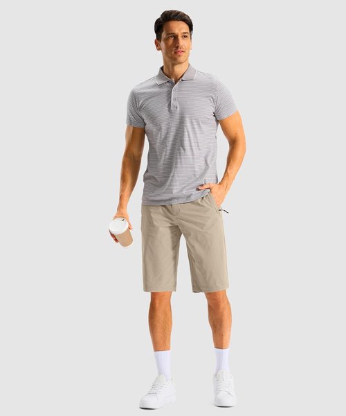 G Gradual Men's Casual Golf Shorts - Lightweight 11" Stretch Shorts for Hiking & Outdoor Work