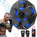 Music Boxing Machine - Interactive Punching Trainer with Gloves | Large Wall-Mounted Target for All Ages