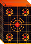 KNINE OUTDOORS Shooting Paper Targets - 12x18 Inch Bulk Pack for Hunting & Handguns | Axis Design
