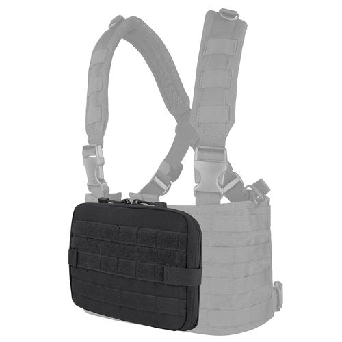 Condor T and T Pouch (Black), 7.5"H x 10"W x 1.5"D