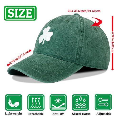 Muvtioc St Patricks Day Hat for St Patricks Day Accessories & Gifts for Women Men