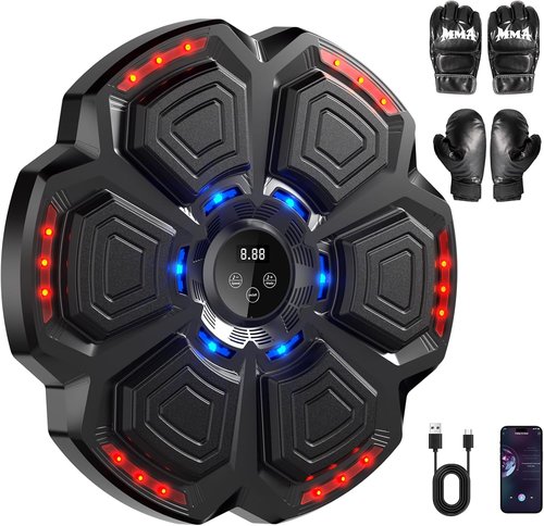 2026 Professional Music Boxing Machine - 9 Intelligent Training Modes & Ultra-Stable Bluetooth Connectivity