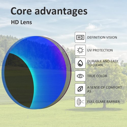Karsaer Verde Golf Semi-Rimless Ball Finder Sunglasses for Men Women,Golfing,Running,Cycling,Pickleball, UV400 Protection