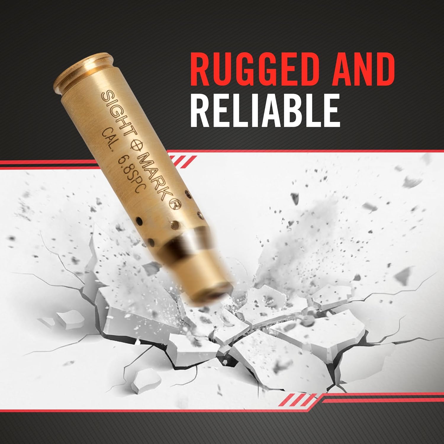 Sightmark Centerfire Boresight - Precision Red Laser for Accurate Shooting | Easy Setup