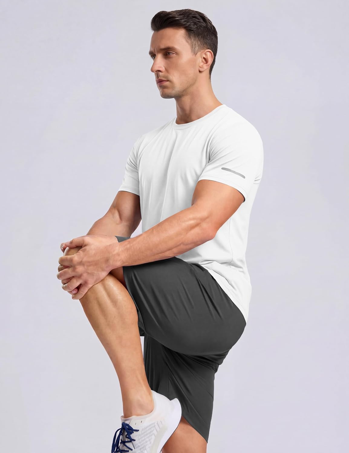TACVASEN Men's Dry Fit Athletic T-Shirts - UPF 50+ Short Sleeve Workout Shirts for Gym & Running