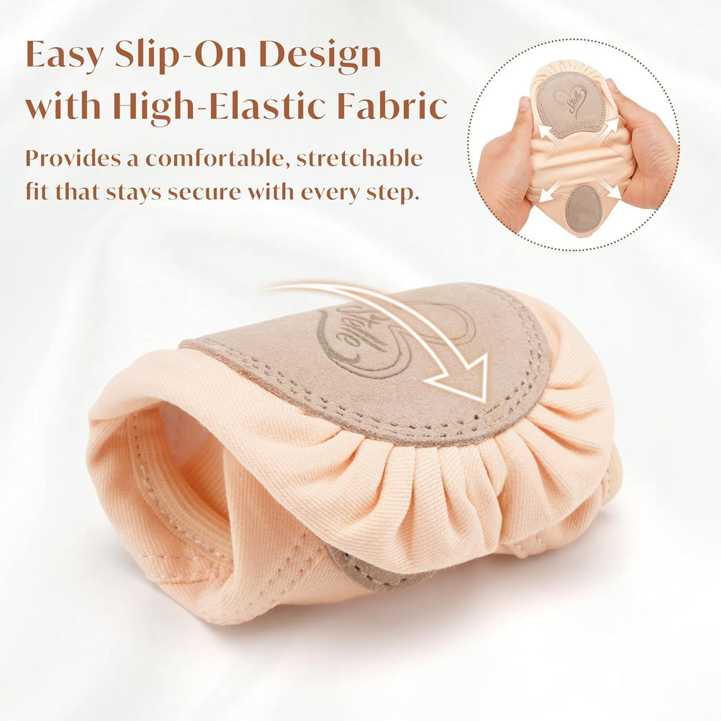 Stelle Ballet Shoes for Women - Stretchy Canvas Dance Slippers | Non-Slip Yoga Flats