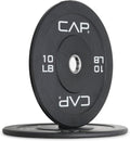 CAP Barbell Rubber Olympic Bumper Plate - Durable Weight Plates in Various Colors & Sizes
