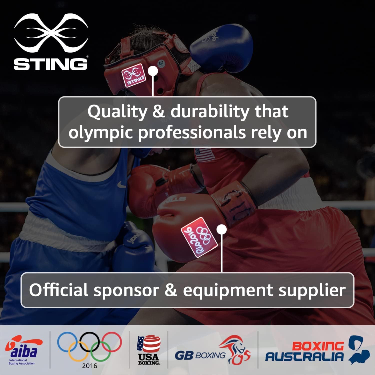 STING Boxing Hand Wrap Gloves - Elasticized Quick Fit for MMA Training | Black, Large