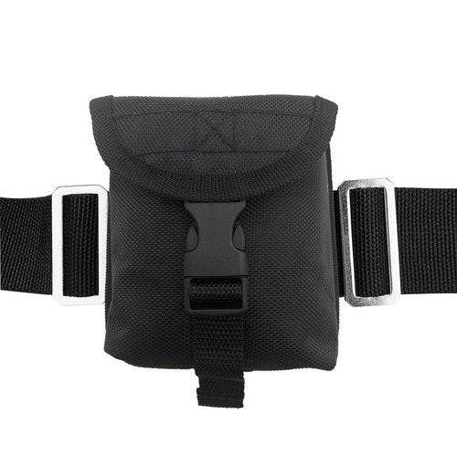 Scuba weight belt with 4 pockets, quick release buckle diving pocket weight belt with 5pcs weight keepers,weight pouch belt fit for waist 32" to 52"