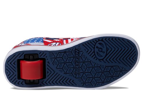 Heelys Pro 20 Prints (Little Kid/Big Kid/Adult) Red/Navy/White 7 Men's, 8 Women's M