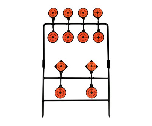 ARSUK Self Resetting Air Rifle Airgun Target for Precision Shooting Practice, Airsoft BB Guns Target Heavy-Duty Metal Frame to Withstand Repeated Shots, Suitable for calibers .177 & .22 Pellets