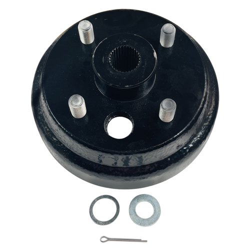 1x EZGO Brake Hub Drum 30 Teeth Die Casting Fine Splined For gas 4 cycle 91-Up, RXV GAS, Marathon, Medalist, Shuttle 4/6, ST Express/Sport II, MPT, Workhorse, OEM# 21807-G1 21807G1 41843-94