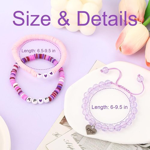 KPop Bracelet | Korea-Pop Jewelry with Birthday Card - Perfect Gift for Fans, Women & Girls
