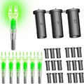 Skiennix Lighted Nocks for Arrows - Compatible with H, S, GT Bushings | Sizes .165, .233, .244, .246