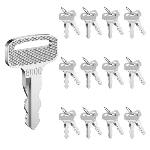 Panglong Golf Cart Replacment Ignition Keys, Suitable for Yamaha G&E G14,G16,G19,G22,G29 Drive, Replace OEM JU2-H2511-00/8000 Replacement Key (Pack of 25)