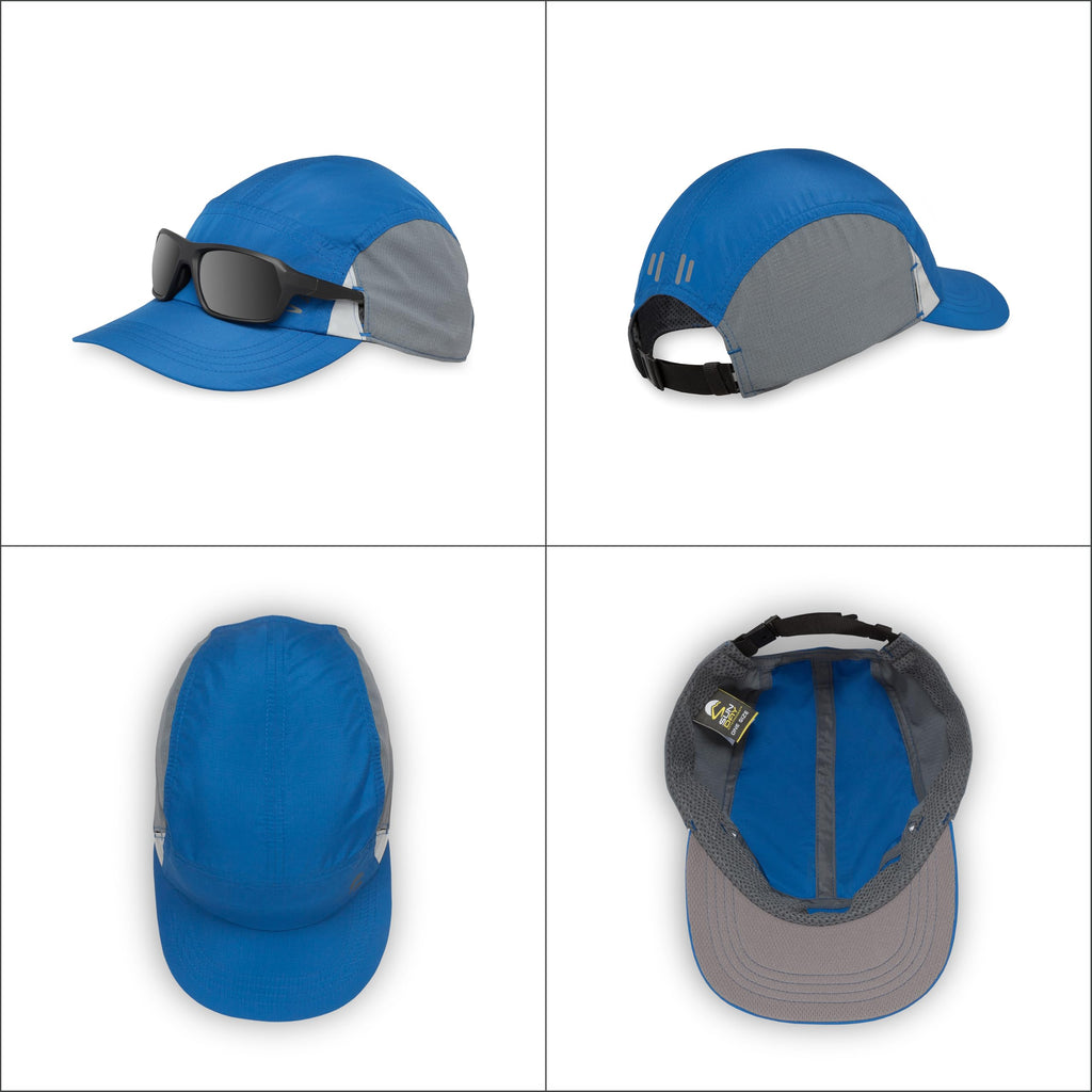 Sunday Afternoons unisex adult Vaporlite Stride Cap Hat, Black, One Size US