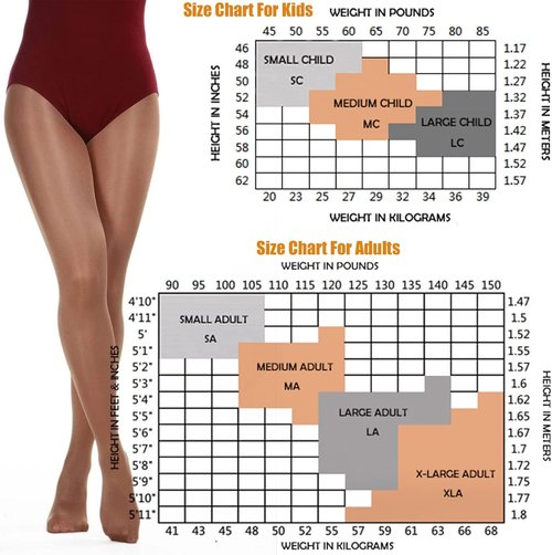 DANCEYOU Shimmery Footed Tights - Sparkly Skin Tone for Girls & Women | Perfect for Costumes & Dance