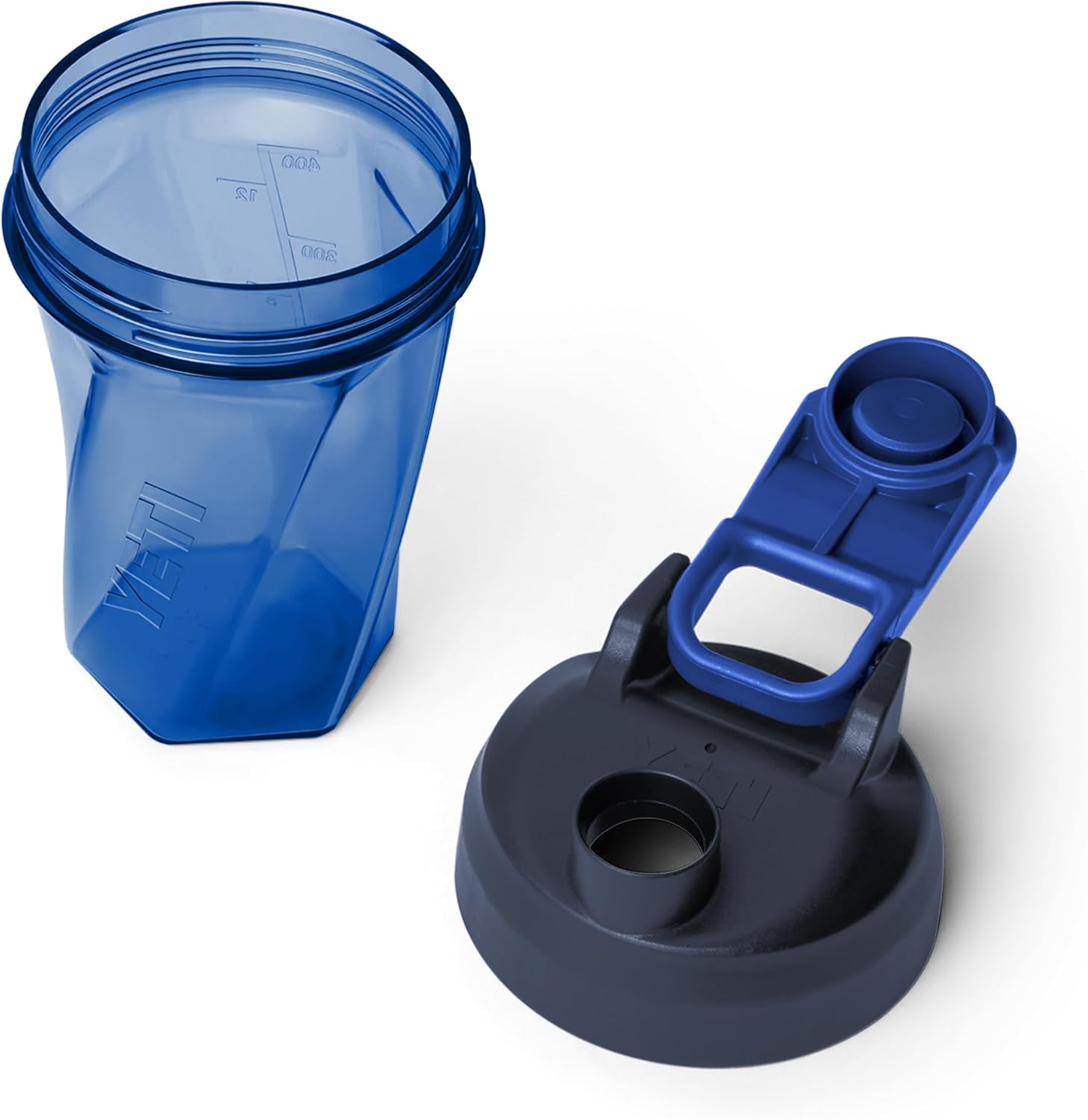 YETI Yonder Helimix Vortex Blender Shaker Bottle - 20oz Portable Protein Cup | Dishwasher Safe, Royal Blue