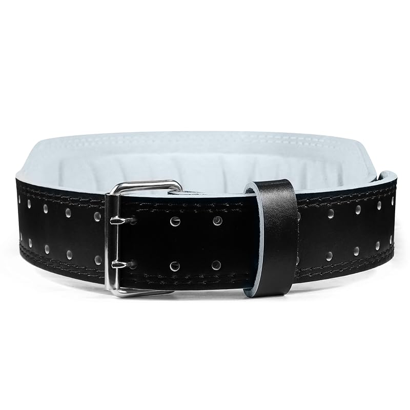 CAP Barbell Premium Leather Weightlifting Belt M/L – Heavy-Duty 4" Belt for Squats & Deadlifts