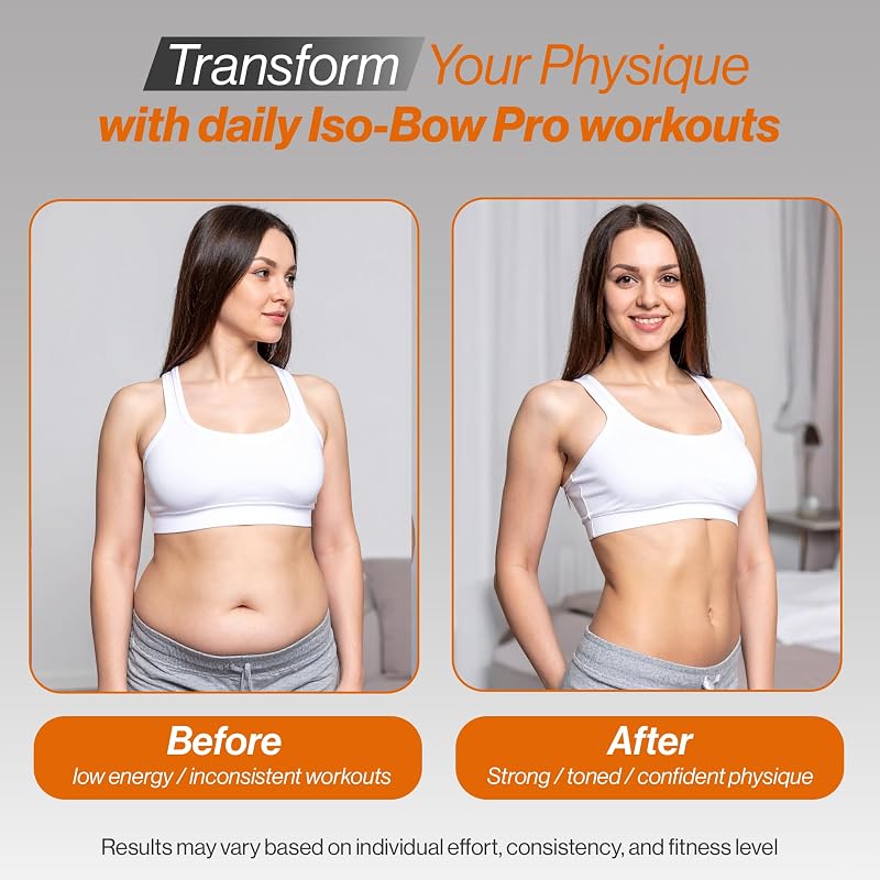 Bullworker ISO BOW Pro Isometric Exercise Equipment & Straps
