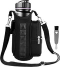 Skiennix Magnetic Gym Bag - Versatile Water Bottle Holder with Strap & Cleaning Brush | Ideal for Travel & Sports