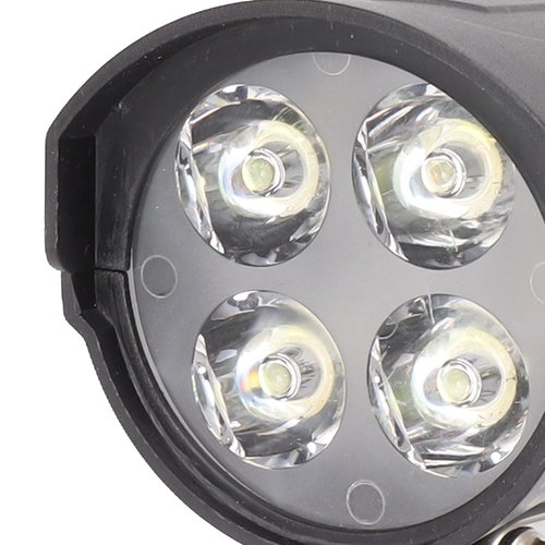 Bike Headlight 12W Super Bright Bike Light 36V 48V 52V 60V for Electric Bikes and Scooters Headlight Electric Bike Headlight for Night Riding Electric Dirt Bike Front Light Road