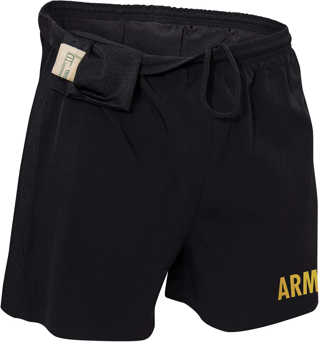 Rothco Army Physical Training Shorts - Durable & Flexible Workout Gear for Ultimate Comfort