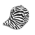 Yonchic Zebra Print Unisex Adjustable Baseball Cap, Animal Print Washed Cotton Baseball Caps for Women Men, Cute Summer Hats