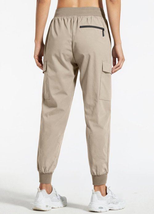 Libin Women's Cargo Joggers - Lightweight Quick-Dry Hiking Pants for Casual Travel | Comfortable Fit