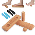 Cork Foot Strengthener & Balance Trainer Set – 4-in-1 Foot Mobility System with Roller, Massage Ball & Toe Bands | Improve Stability, Fix Over-Pronation, Enhance Balance & Restore Natural Foot Function