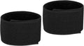 PATIKIL Boot Straps - 2 Pack Elastic Polyester Ankle Straps for Hiking, Fishing & Hunting - 12" Black