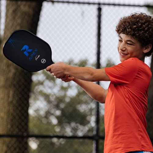 Champion Sports Pickleball Paddles - Versatile Indoor/Outdoor Options in Wood, Aluminum, Fiberglass, Graphite