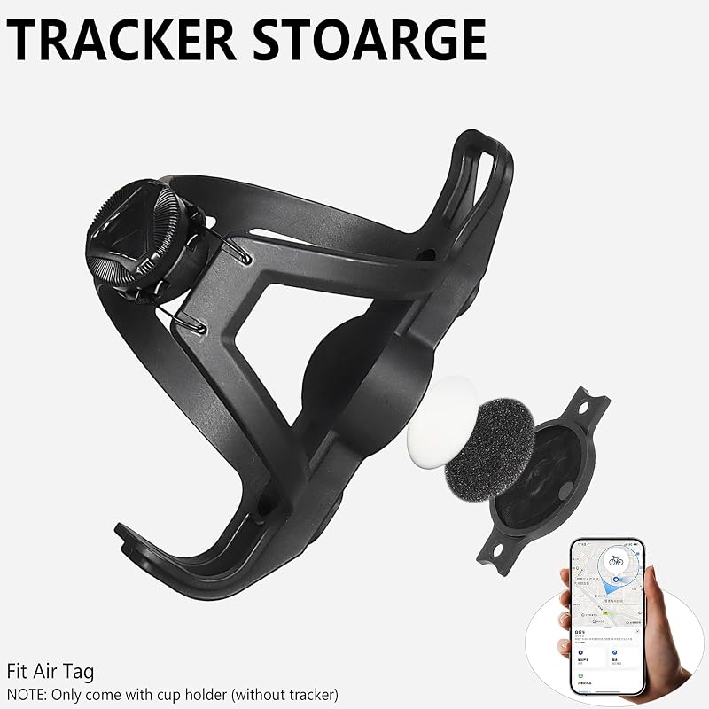 Bike Bottle Holder for All Water Bottles – Lightweight 49g, Quick Install