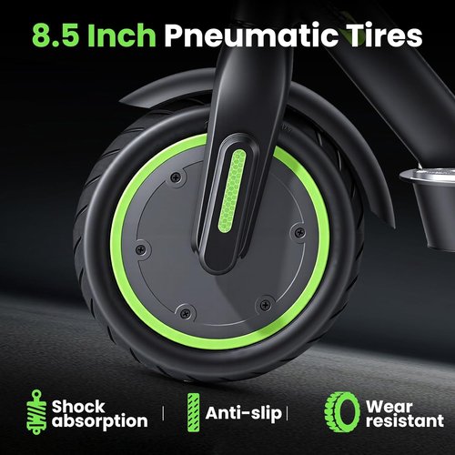 Isinwheel S9/S9Pro Electric Scooter - 19MPH Speed, 350W Motor, 12/19 Mile Range, Foldable Design