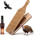 Lewtemi Turkey Crow Call Box Set - Realistic Hen Call & Portable Crow Whistle for Hunting