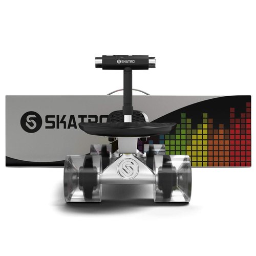 Skatro Mini Cruiser Skateboard. 22x6inch Retro Style Plastic Board Comes Complete