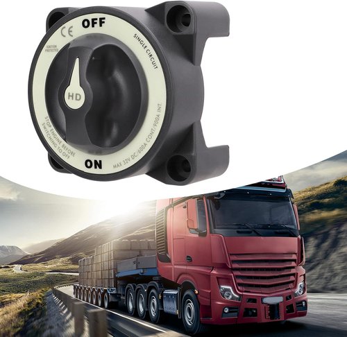 Blue Sea 600A Battery Switch - Marine Master Power Selector for Boats & RVs | 32V Single Circuit On/Off