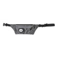 Night Scope Reflective Sling/Fanny Pack with Removable Rechargable LED Light - Charcoal