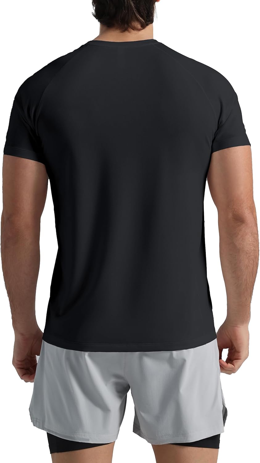 Pioneer Camp Men's Performance Running Shirt - Moisture-Wicking, UPF 50+, Short Sleeve Activewear