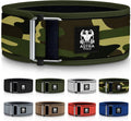 Astra Fitness Quick Locking Premium Weight Lifting Belt - Powerlifting, Cross Training for Men and Women - 4 Inch Wider Back Support, 100% Metal Buckle - Professional Fitness, Olympic Lifting, Deadlift (Camouflage, Medium)
