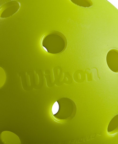 WILSON TRU 32 Pickleball Ball - 3 Balls, Yellow