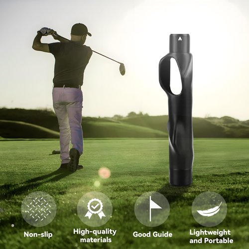 Golf Grip Trainer,Golf Aid Training,Right Handed Golf Grip Trainer,Grip Trainer Golf Club to Help Train Correct Hand Position (Purple)