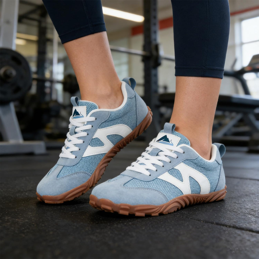 Skiennix Barefoot Sneakers - Minimalist Trail Running Shoes for Men & Women | Wide Toe Box, Perfect for Hiking & Biking