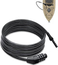 NDakte Bike Lock - Extra Long Cable Lock (6FT to 27FT) with Resettable Combination for Kayaks & Scooters