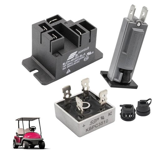Drive-up Battery Charger Repair Kit, 48 Volt PowerDrive2#22110, PowerDrive #17930,for Club Car Chargers (PowerDrive2# 22110)