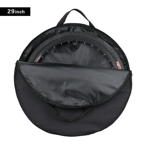 Rhinowalk Bike Wheel Bag Travel Case Soft Padded Bicycle Wheelset Carrying Bag for 26-29 inch Mountain Road Bike Wheels