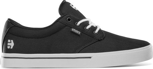 Etnies Jameson 2 Eco Sustainable Skate Style, Reinforced Cupsole, Cushioned Feel, Everyday Sneakers, Vegan - Black/White/White - 10