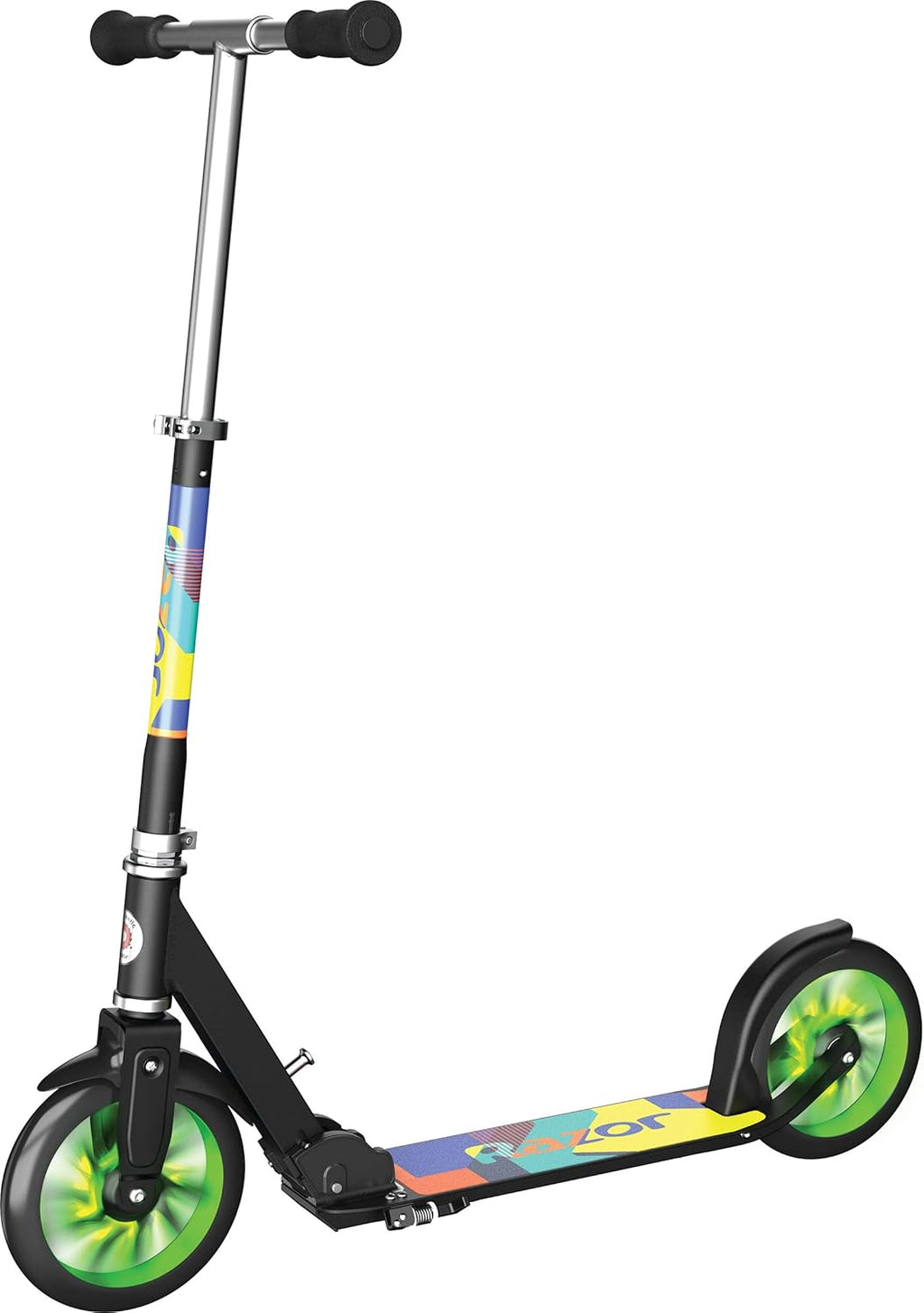 Razor A5 Lux Kick Scooter - Durable 8" Urethane Wheels, Stylish Anodized Finish for Kids 8+