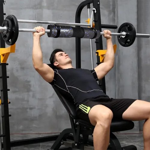 Tojayer Squat Pad Barbell Pad - Neck & Shoulder Protective Foam Workout Weight Lifting Bar Cushion for Lunges & Hip Thrusts, Fit Standard and Olympic Bars Perfectly, Zodiac